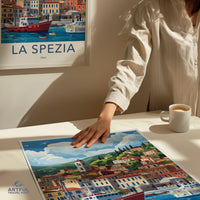 La Spezia Poster | Italy Wall Art | Europe Decor