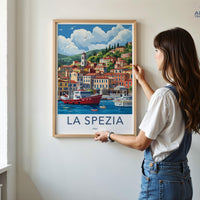 La Spezia Poster | Italy Wall Art | Europe Decor