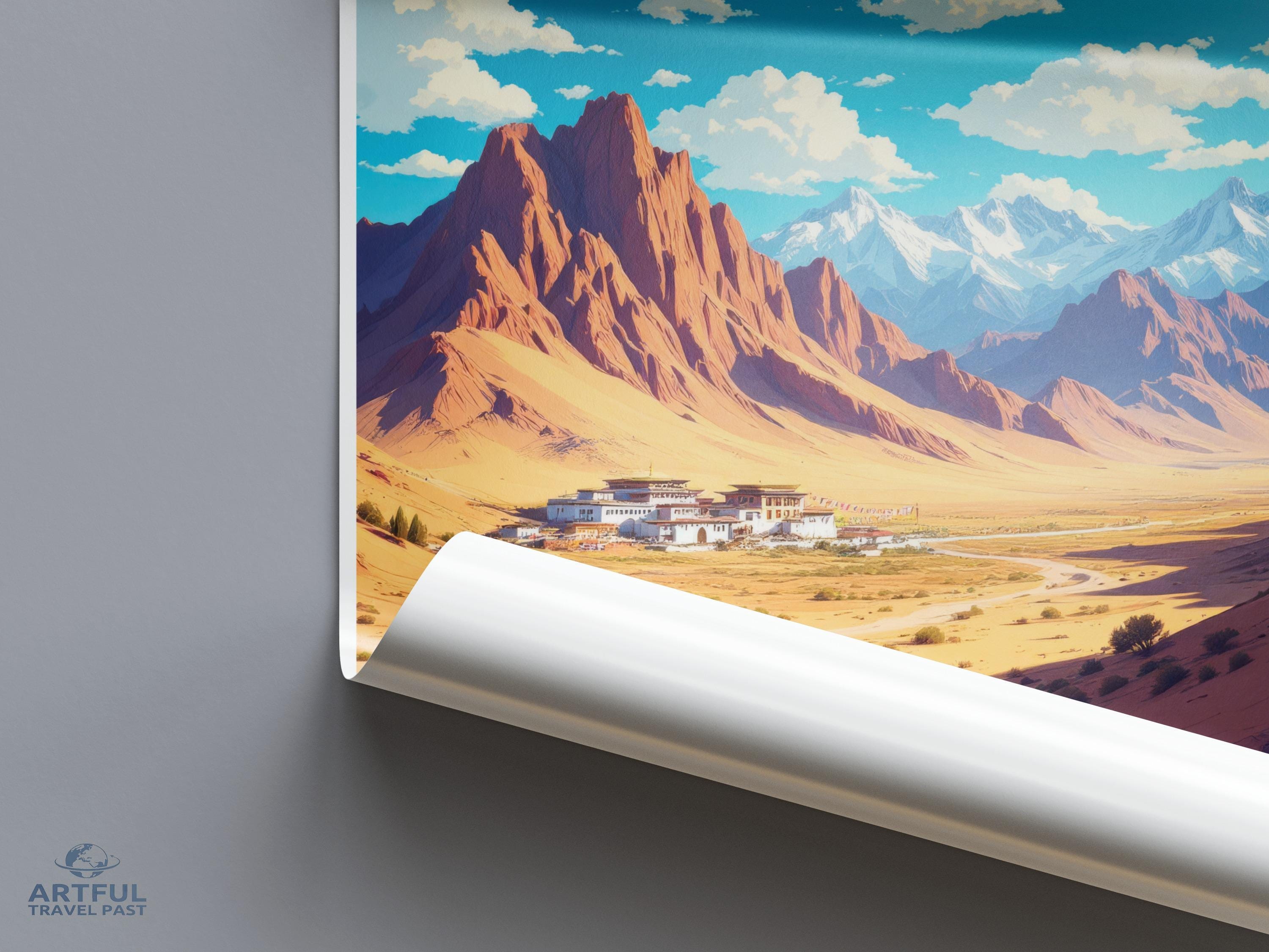 Ladakh India Poster