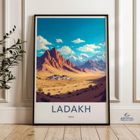 Ladakh India Poster