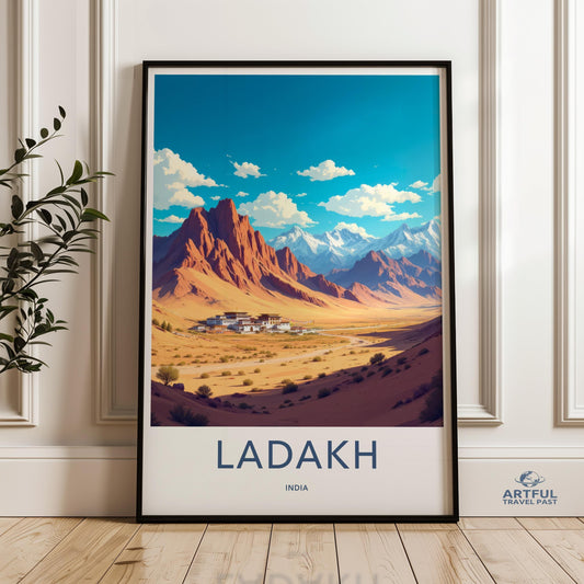Ladakh India Poster