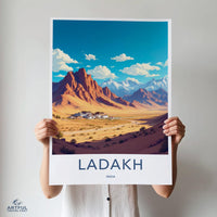 Ladakh India Poster