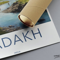 Ladakh Poster | Himalayas Wall Art | India Decor