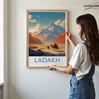 Ladakh Poster - India Wall Art