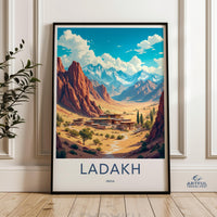 Ladakh Poster - India Wall Art