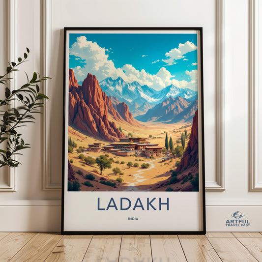 Ladakh Poster - India Wall Art