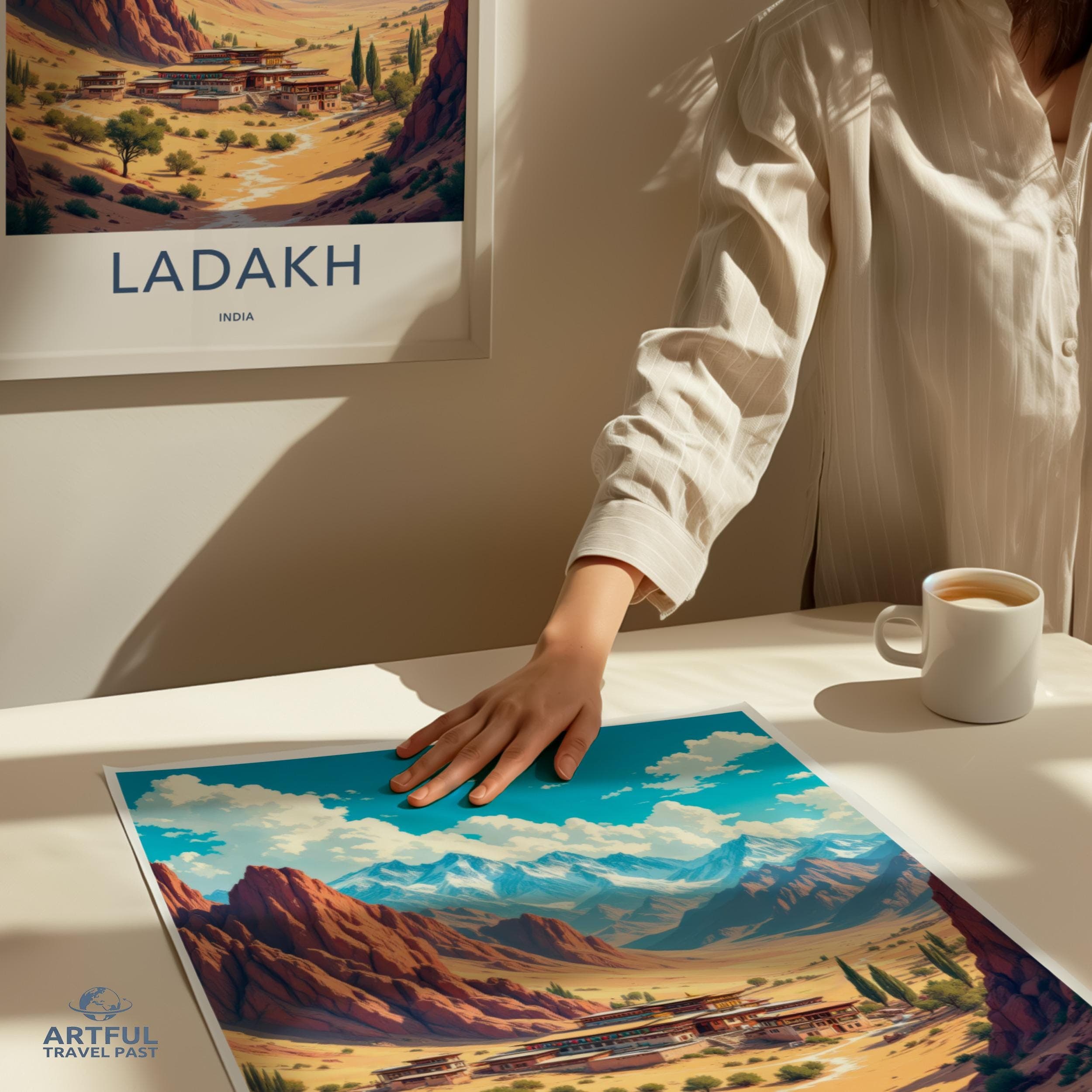 Ladakh Poster - India Wall Art