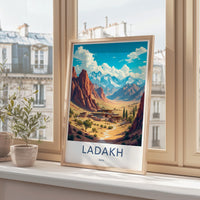Ladakh Poster - India Wall Art