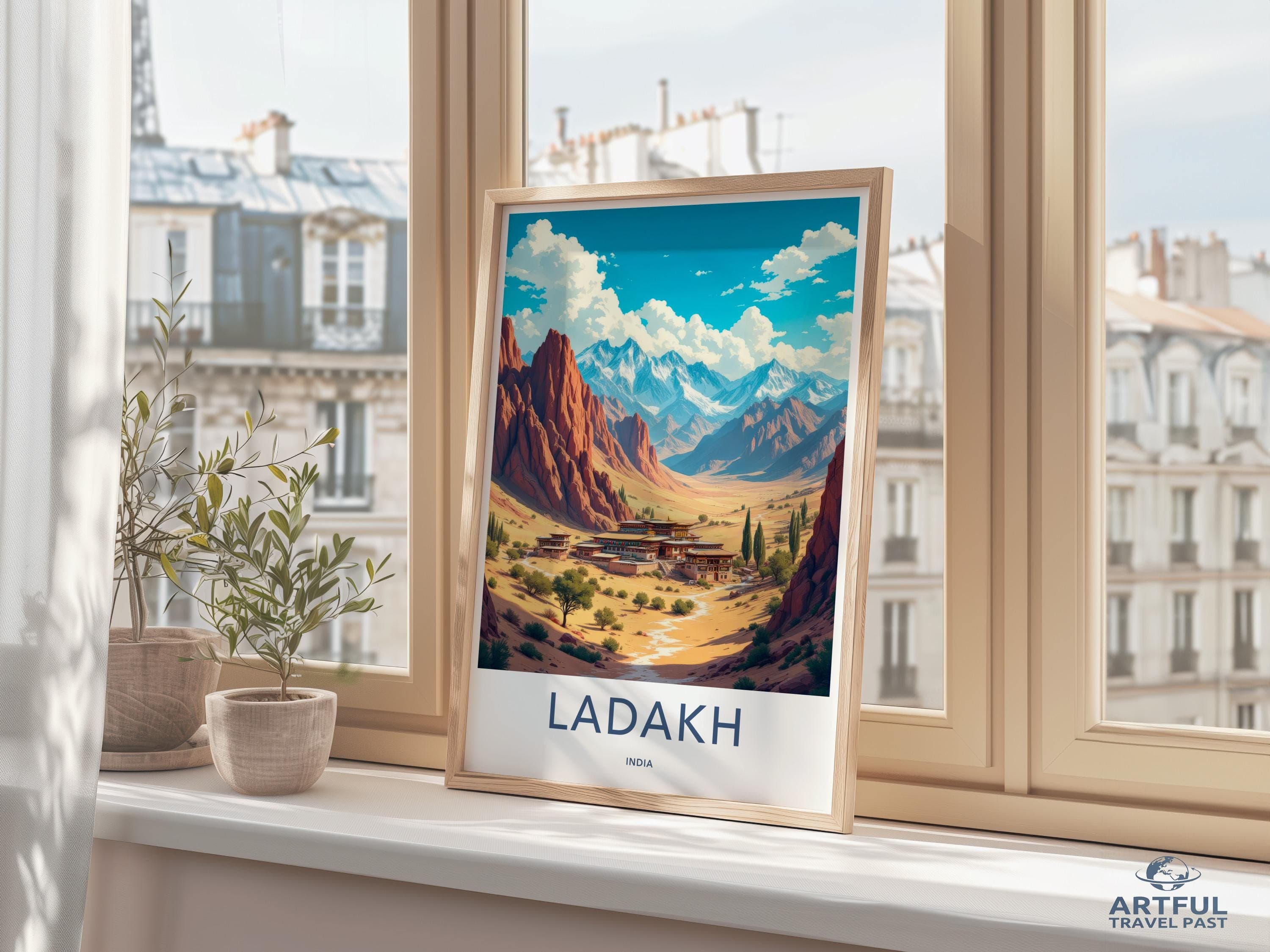 Ladakh Poster - India Wall Art