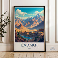 Ladakh Poster - India Wall Art