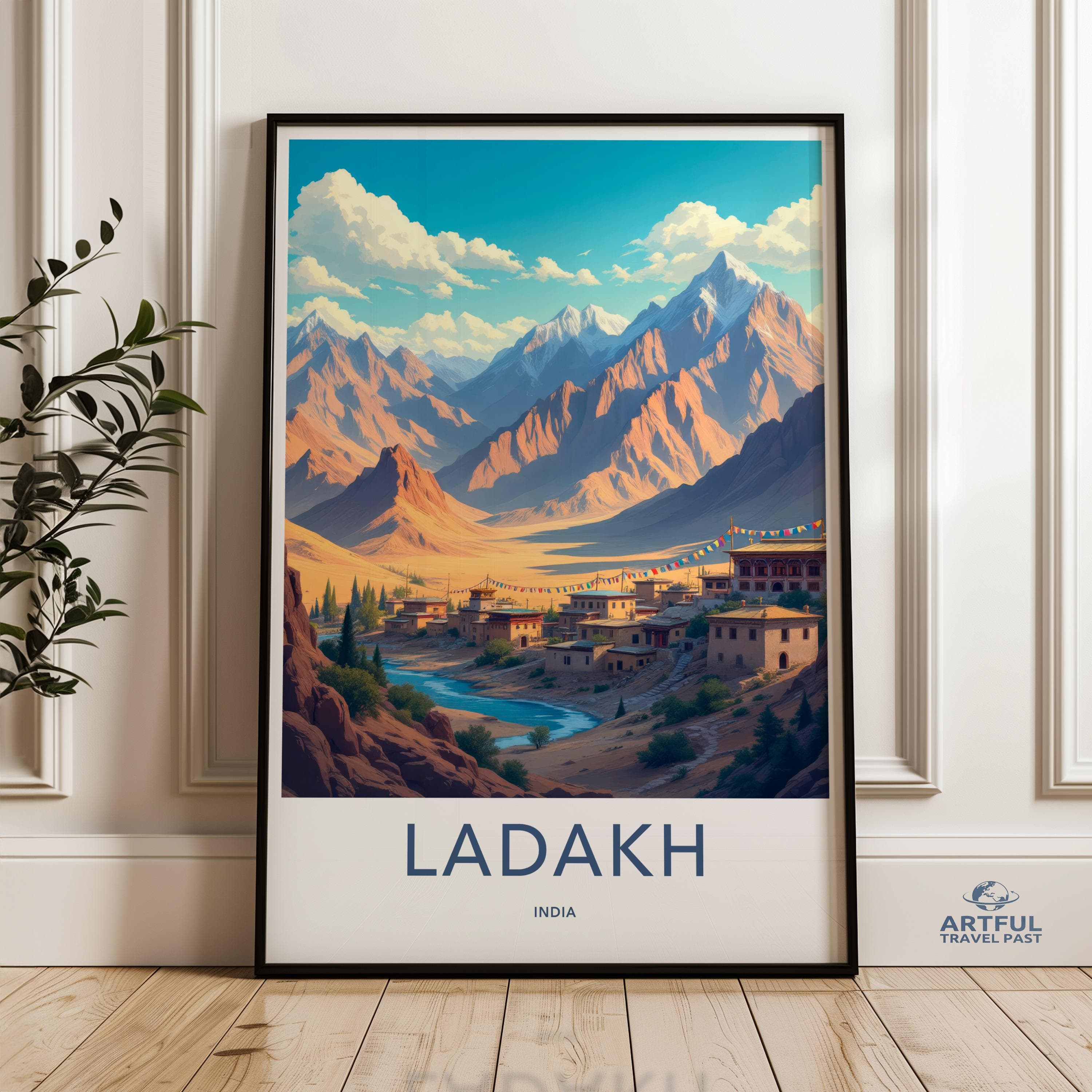 Ladakh Poster - India Wall Art
