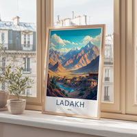Ladakh Poster - India Wall Art