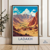 Ladakh Poster - India Wall Art