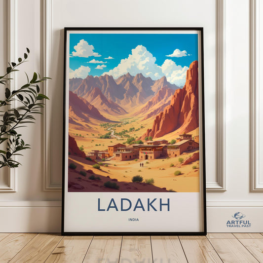 Ladakh Poster - India Wall Art