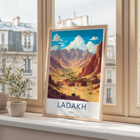 Ladakh Poster - India Wall Art