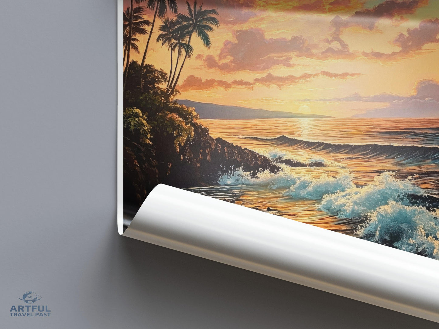 Lahaina Poster - Hawaii Wall Art