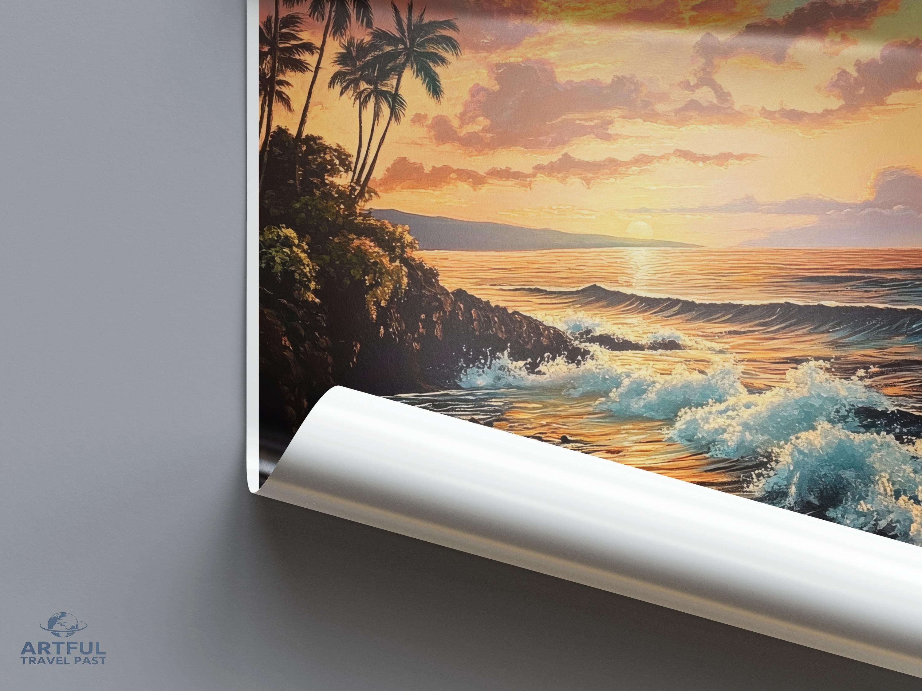 Lahaina Poster - Hawaii Wall Art
