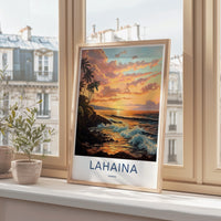 Lahaina Poster - Hawaii Wall Art