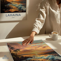 Lahaina Poster - Hawaii Wall Art