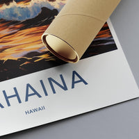 Lahaina Poster - Hawaii Wall Art