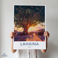 Lahaina Poster - Hawaii Wall Art
