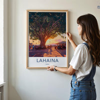 Lahaina Poster - Hawaii Wall Art