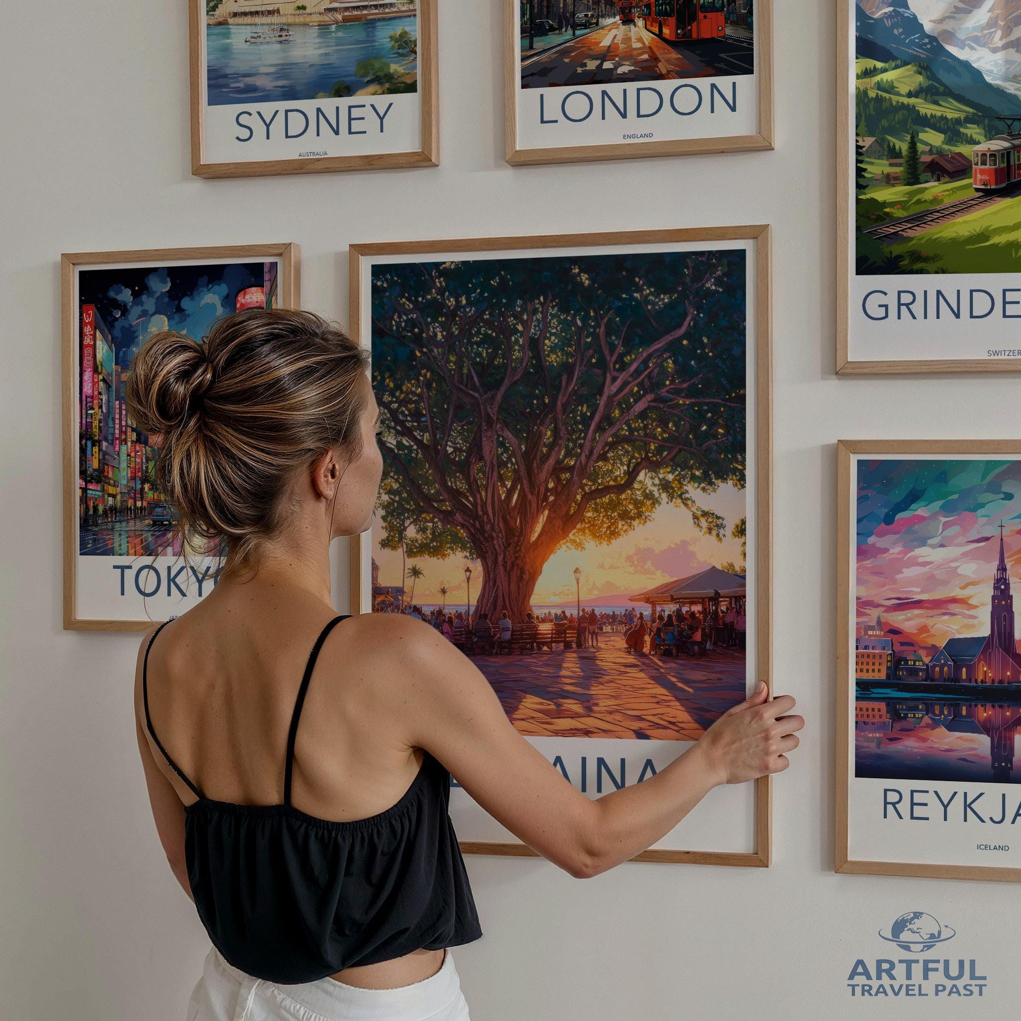 Lahaina Poster - Hawaii Wall Art