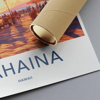 Lahaina Poster - Hawaii Wall Art