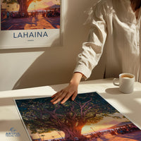 Lahaina Poster - Hawaii Wall Art