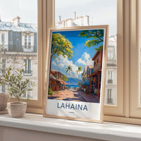 Lahaina Poster - Hawaii Wall Art