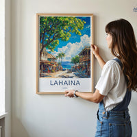 Lahaina Poster - Hawaii Wall Art