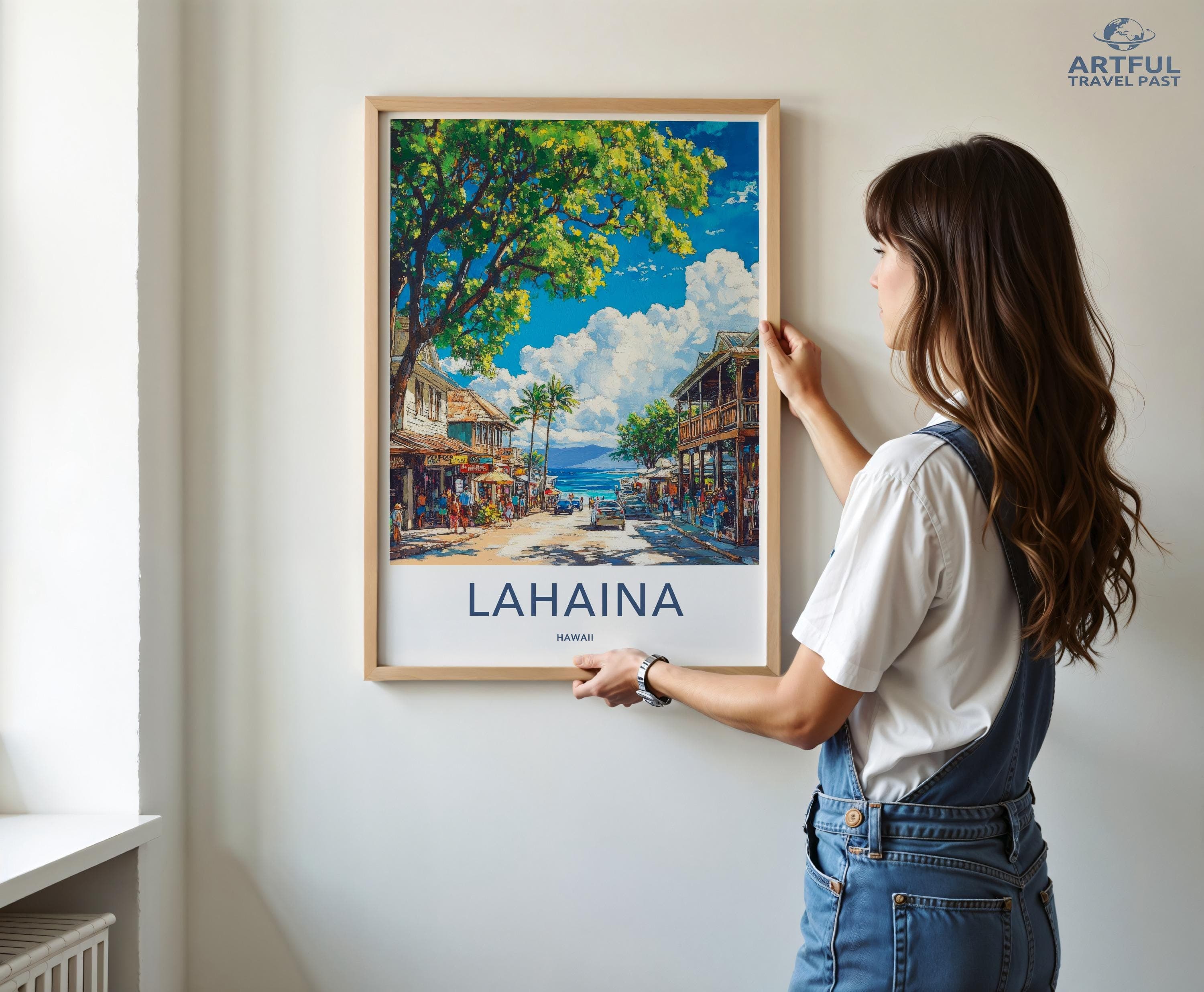 Lahaina Poster - Hawaii Wall Art