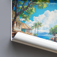 Lahaina Poster - Hawaii Wall Art