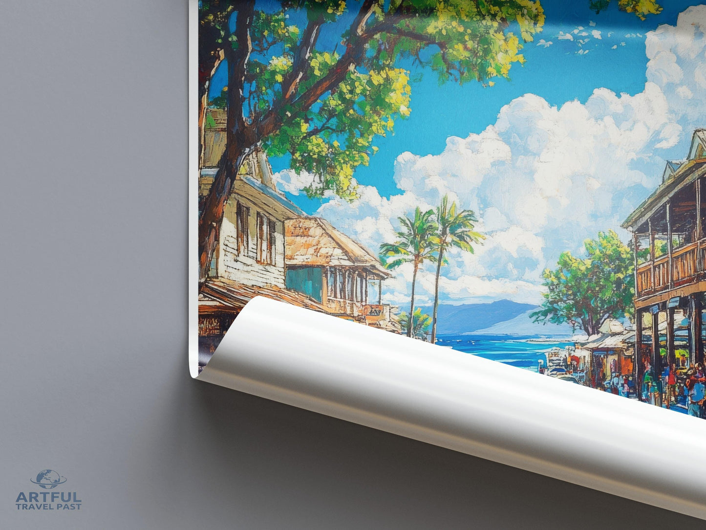 Lahaina Poster - Hawaii Wall Art
