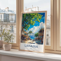 Lahaina Poster - Hawaii Wall Art