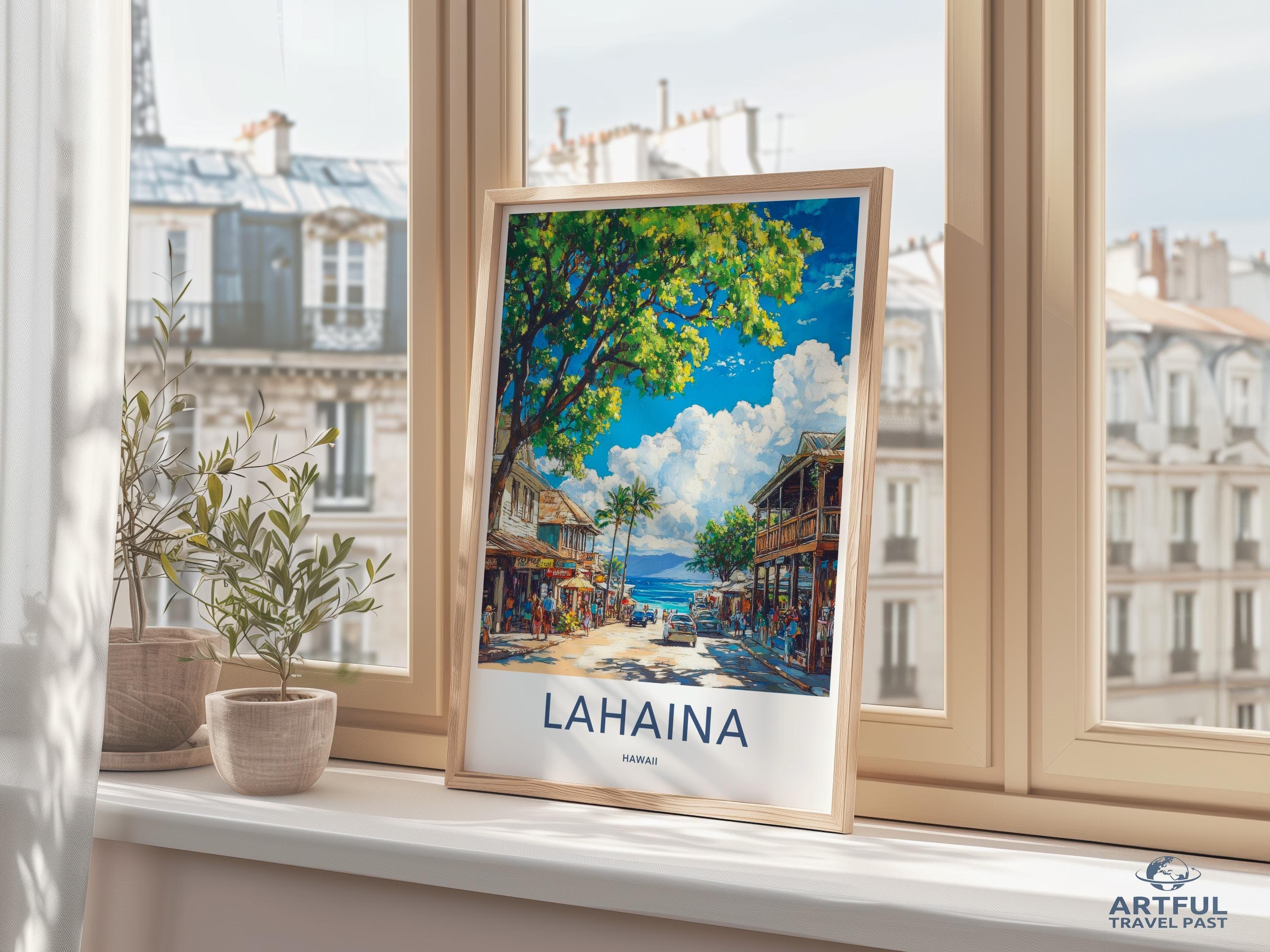 Lahaina Poster - Hawaii Wall Art