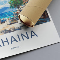 Lahaina Poster - Hawaii Wall Art