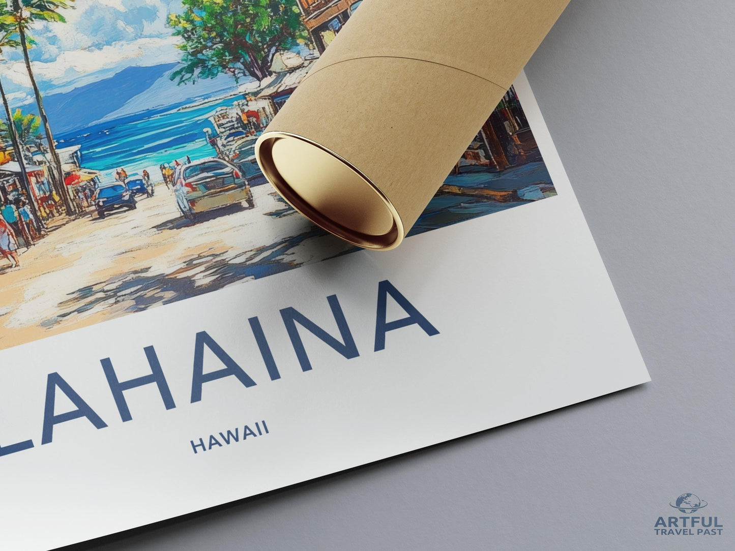Lahaina Poster - Hawaii Wall Art
