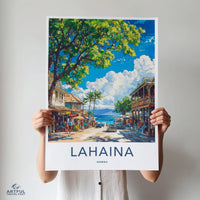 Lahaina Poster - Hawaii Wall Art