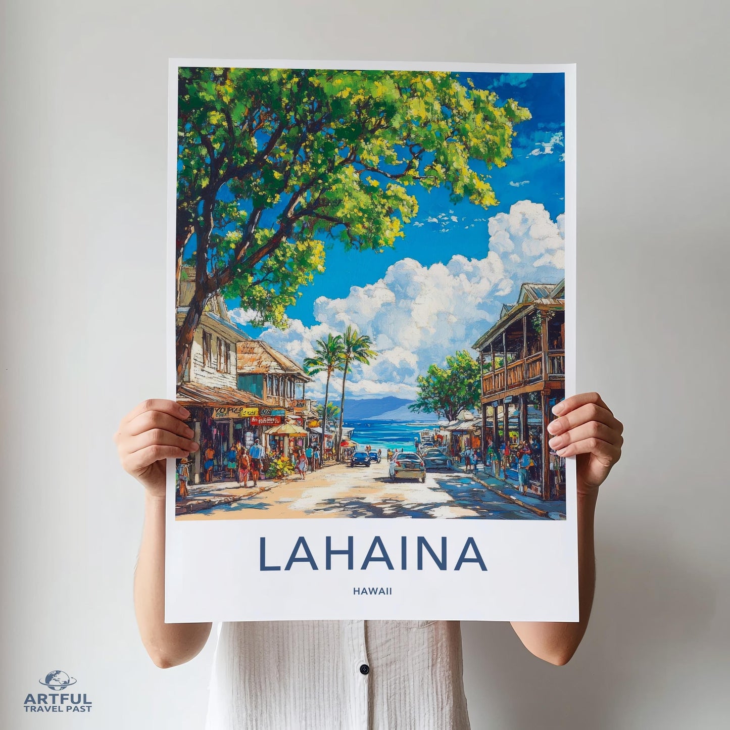 Lahaina Poster - Hawaii Wall Art