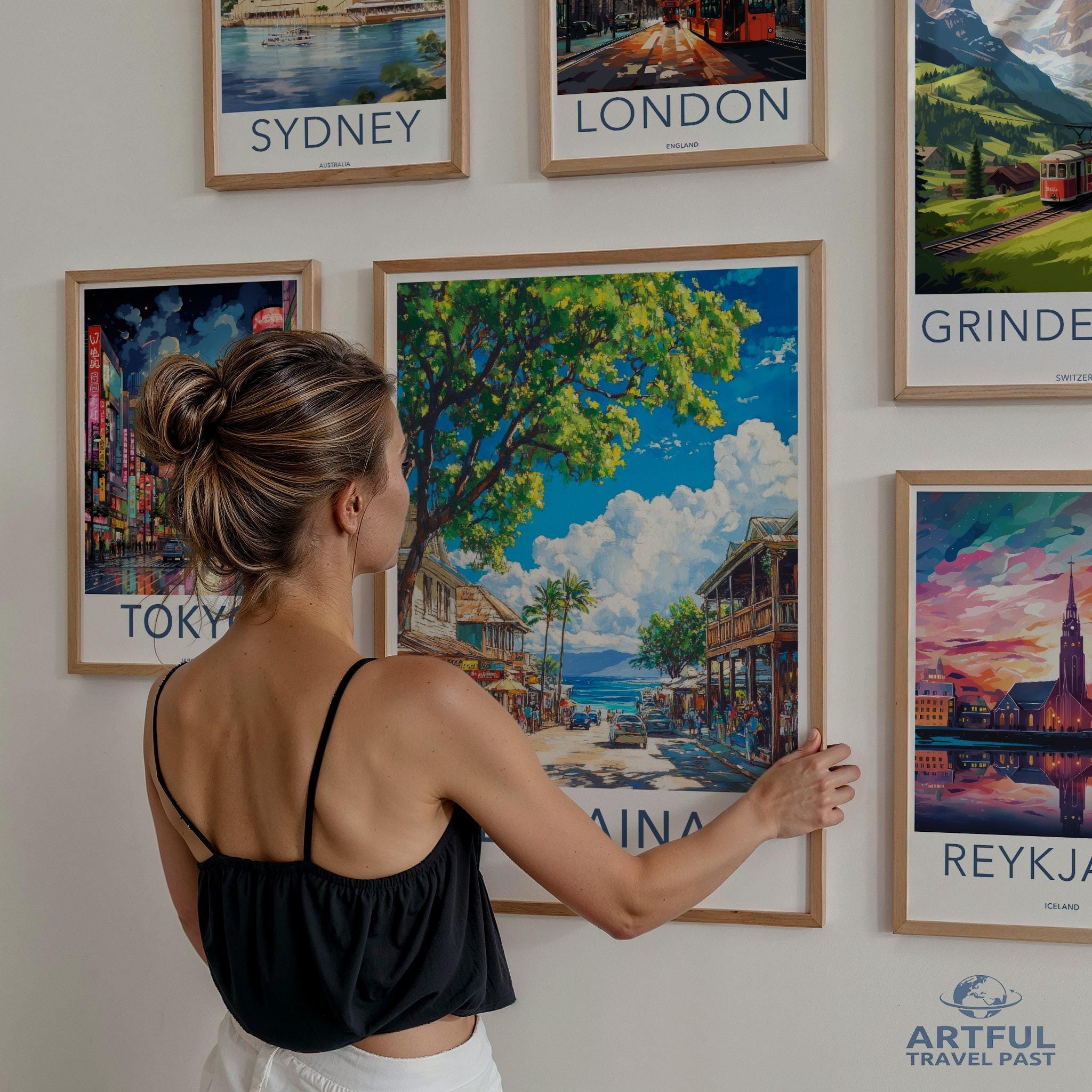 Lahaina Poster - Hawaii Wall Art