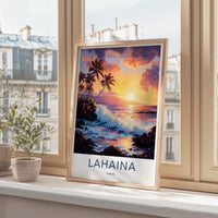 Lahaina Poster - Hawaii Wall Art