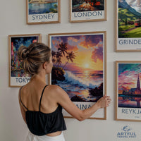 Lahaina Poster - Hawaii Wall Art