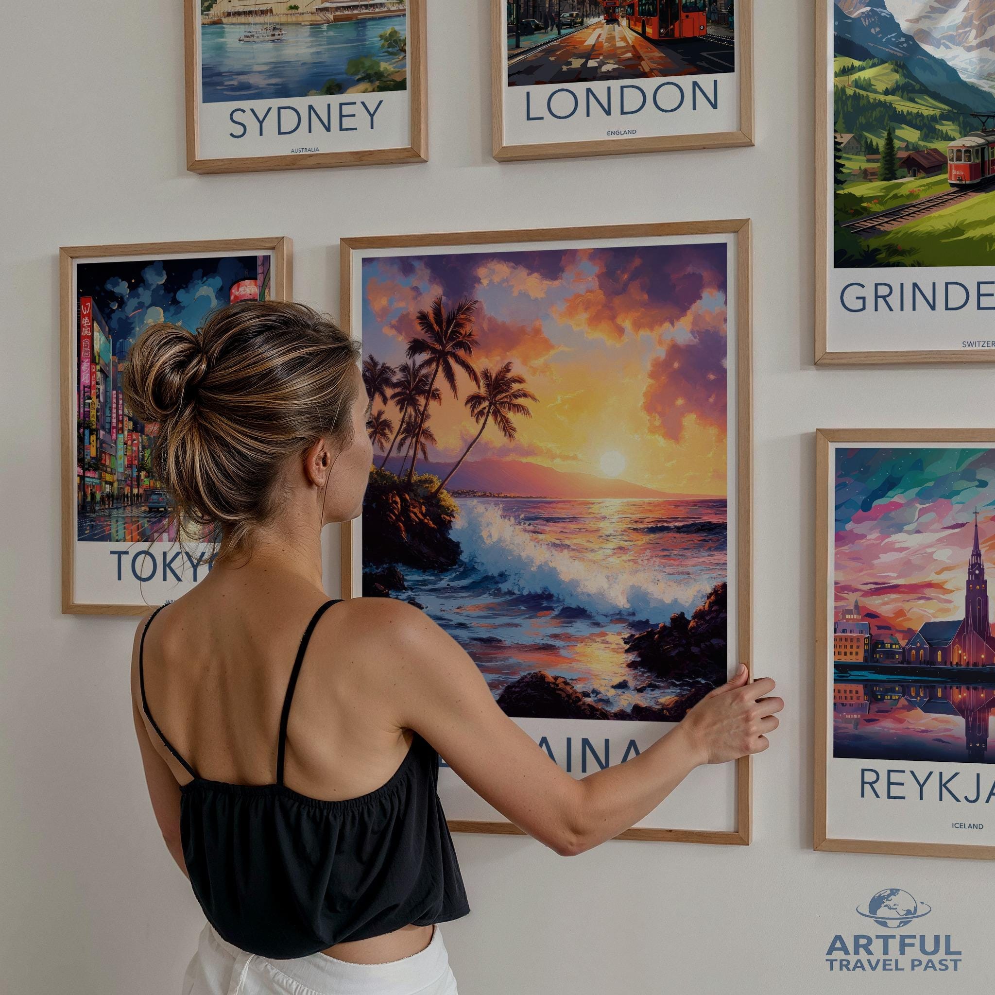 Lahaina Poster - Hawaii Wall Art