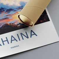 Lahaina Poster - Hawaii Wall Art