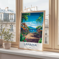 Lahaina Poster - Hawaii Wall Art