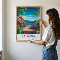Lahaina Poster - Hawaii Wall Art