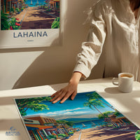 Lahaina Poster - Hawaii Wall Art
