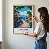 Lahaina Poster - Hawaii Wall Art