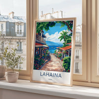 Lahaina Poster - Hawaii Wall Art